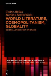 World Literature, Cosmopolitanism, Globality