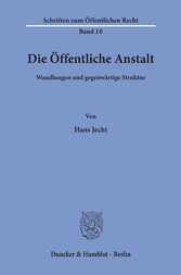 Die Öffentliche Anstalt.