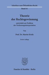 Theorie der Rechtsgewinnung