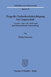 Doppelte Verlustberücksichtigung bei Organschaft.