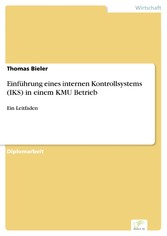 Einführung eines internen Kontrollsystems (IKS) in einem KMU Betrieb