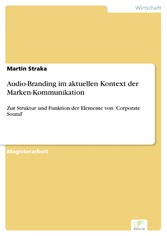 Audio-Branding im aktuellen Kontext der Marken-Kommunikation