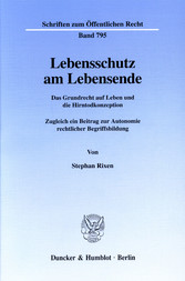 Lebensschutz am Lebensende.