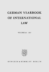 German Yearbook of International Law / Jahrbuch für Internationales Recht.