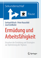 Ermüdung und Arbeitsfähigkeit