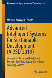 Advanced Intelligent Systems for Sustainable Development (AI2SD'2019)