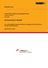 On-Premise BI vs. Cloud BI