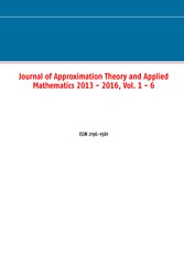 Journal of Approximation Theory and Applied Mathematics 2013 - 2016, Vol. 1 - 6