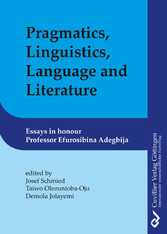 Pragmatics, Linguistics, Language and Literature