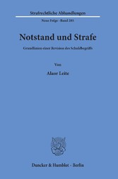 Notstand und Strafe.