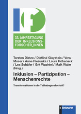 Inklusion – Partizipation – Menschenrechte