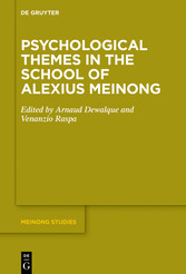 Psychological Themes in the School of Alexius Meinong