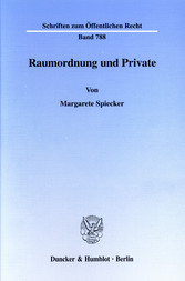 Raumordnung und Private.