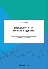 Erfolgsfaktoren im Projektmanagement. Strategien und Handlungsempfehlungen für die Optimierung von Projekten