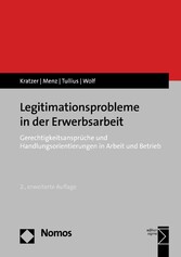 Legitimationsprobleme in der Erwerbsarbeit