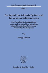 Das japanische Saiban'in System und das deutsche Schöffensystem.