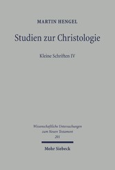 Studien zur Christologie