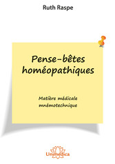 Pense-bêtes homéopathiques