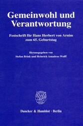 Gemeinwohl und Verantwortung.