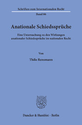 Anationale Schiedssprüche.