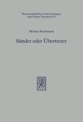 Sünder oder Übertreter