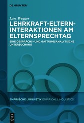 Lehrkraft-Eltern-Interaktionen am Elternsprechtag