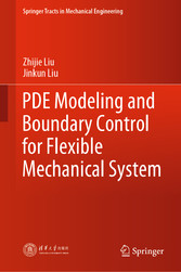 PDE Modeling and Boundary Control for Flexible Mechanical System