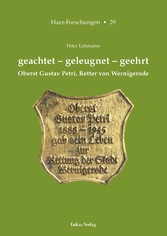 geachtet - geleugnet - geehrt