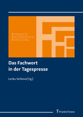 Das Fachwort in der Tagespresse