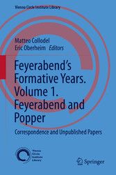 Feyerabend's Formative Years. Volume 1. Feyerabend and Popper