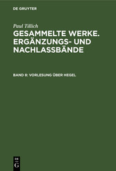 Vorlesung über Hegel