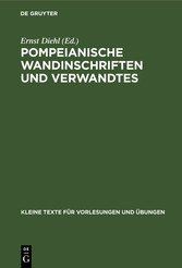 Pompeianische Wandinschriften und Verwandtes