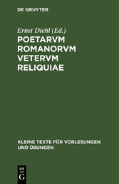 Poetarvm Romanorvm vetervm reliquiae