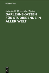 Darlehnskassen für Studierende in aller Welt