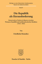 Die Republik als Herausforderung.