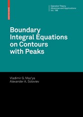 Boundary Integral Equations on Contours with Peaks