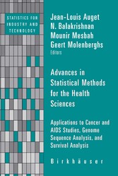 Advances in Statistical Methods for the Health Sciences