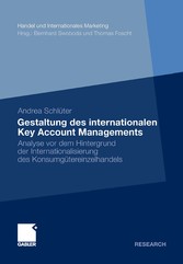 Gestaltung des internationalen Key Account Managements