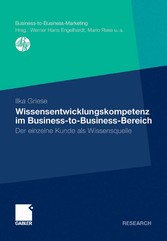 Wissensentwicklungskompetenz im Business-to-Business-Bereich