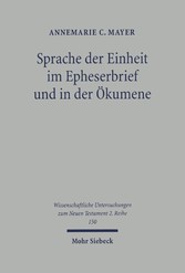 Sprache der Einheit im Epheserbief und in der Ökumene