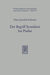 Der Begriff Syneidesis bei Paulus