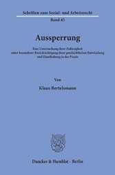 Aussperrung.