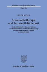 Arzneimitteltherapie und Arzneimittelsicherheit.