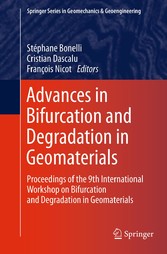 Advances in Bifurcation and Degradation in Geomaterials