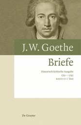 Briefe 1791 - 1793