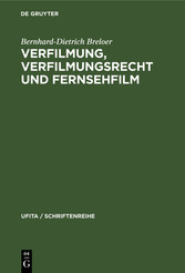 Verfilmung, Verfilmungsrecht und Fernsehfilm