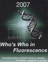 Who's Who in Fluorescence 2007