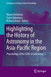 Highlighting the History of Astronomy in the Asia-Pacific Region