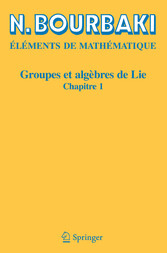 Groupes et algèbres de Lie