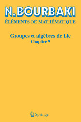 Groupes et algèbres de Lie